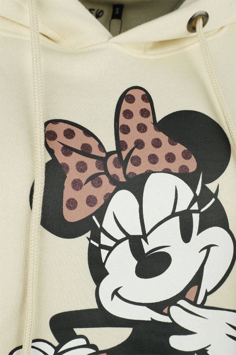 EMP "Minnie" Kapuzenpullover beige von Micky Maus Günstiger Verkauf