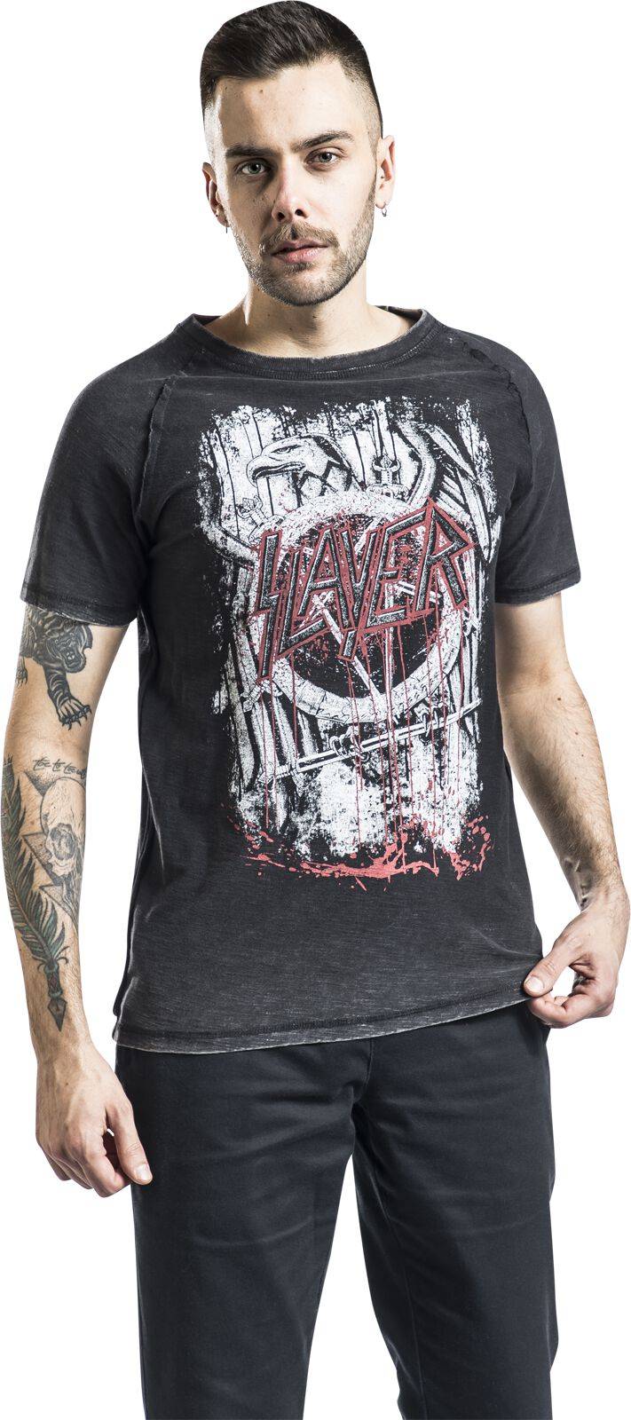 EMP "EMP Signature Collection" T-Shirt dunkelgrau/grau von Slayer Meist gekauft