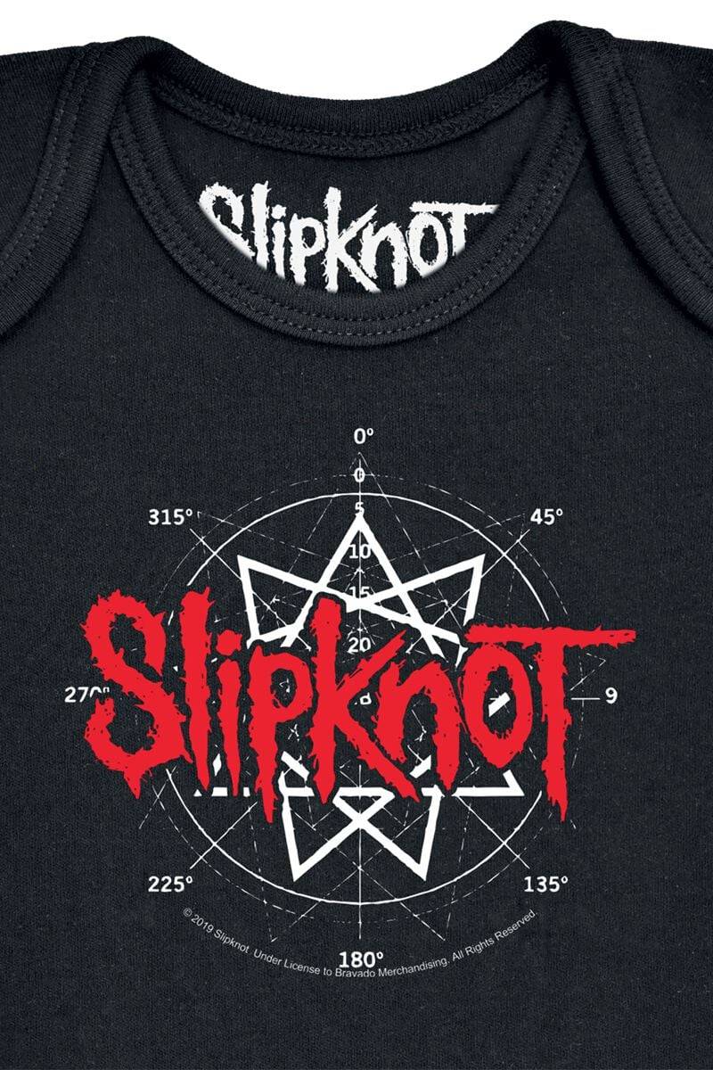 EMP "Metal-Kids - Star Symbol" Body schwarz von Slipknot Versandkostenfrei