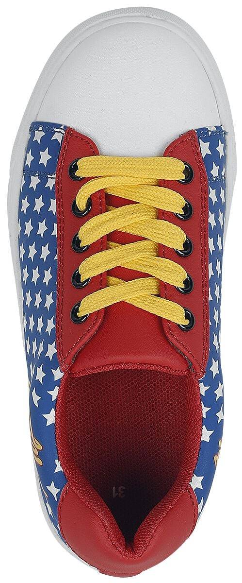 EMP "Kids - Stars" Kinder Sneaker blau/rot von Wonder Woman Online Shopping