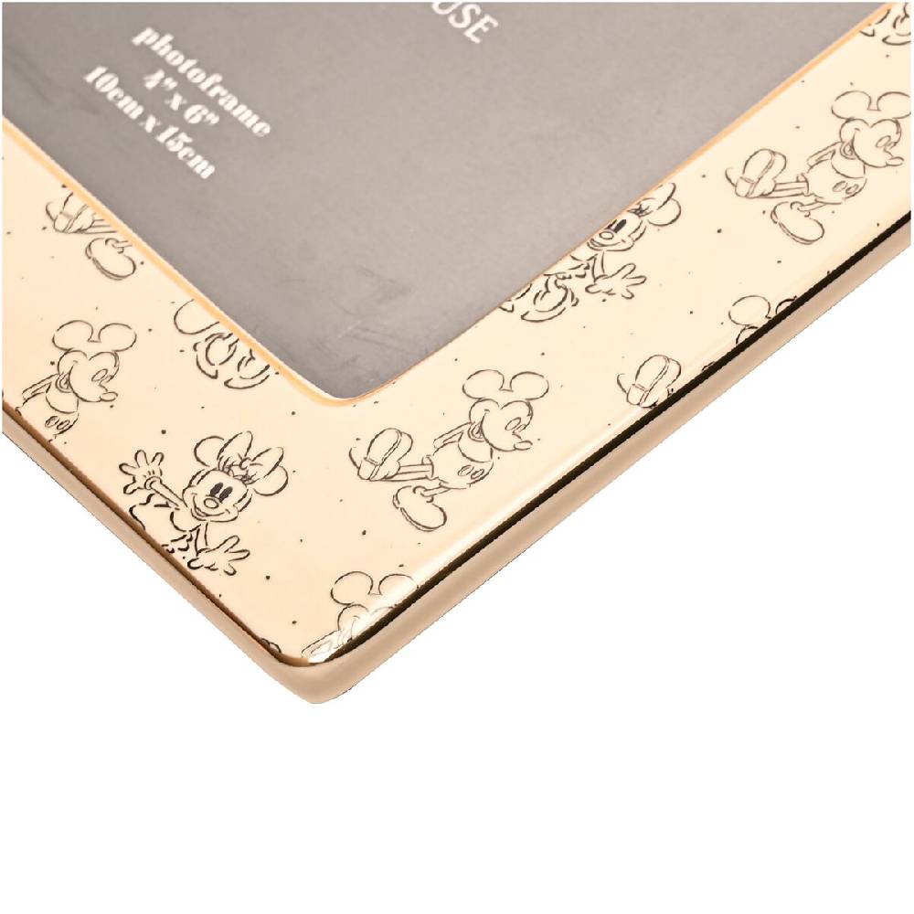 EMP "Micky & Minnie" Dekoartikel goldfarben von Micky Maus Exklusivangebot