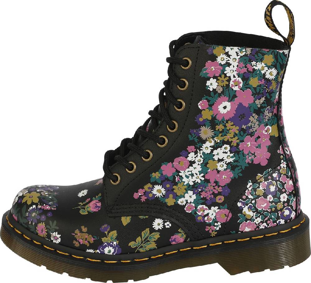 EMP "1460 Pascal - Vintage Floral Print Backhand" Boot multicolor von Dr. Martens Saisonschlussverkauf
