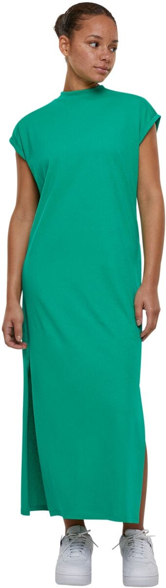 EMP "Ladies Long Extended Shoulder Dress" Langes Kleid grün von Urban Classics