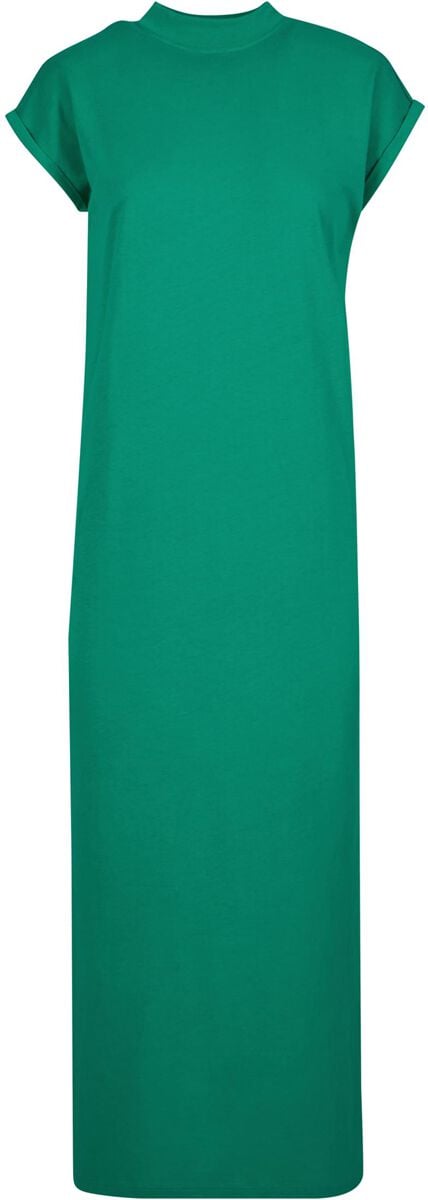 EMP "Ladies Long Extended Shoulder Dress" Langes Kleid grün von Urban Classics Jubiläumsangebot