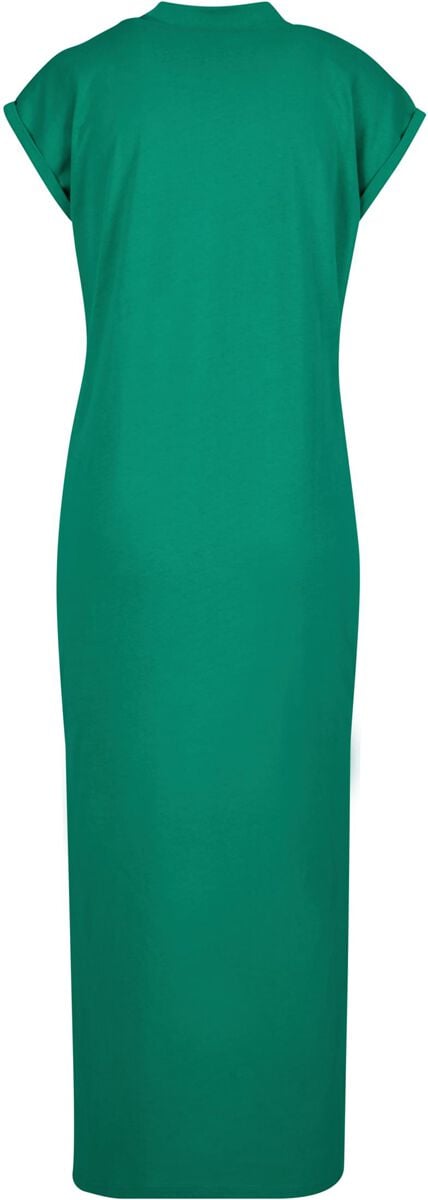EMP "Ladies Long Extended Shoulder Dress" Langes Kleid grün von Urban Classics Jubiläumsangebot