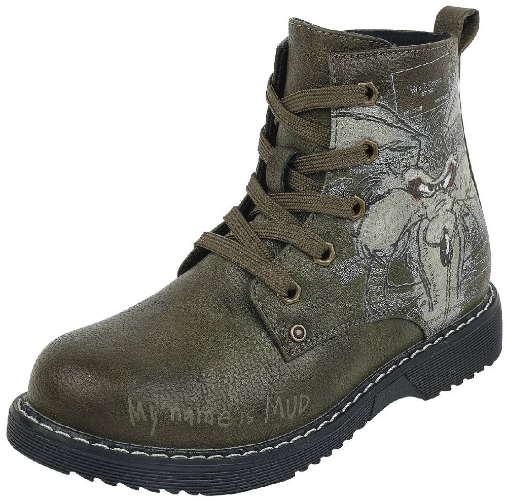EMP "Kids - Coyote" Kinder Boots graubraun von Looney Tunes