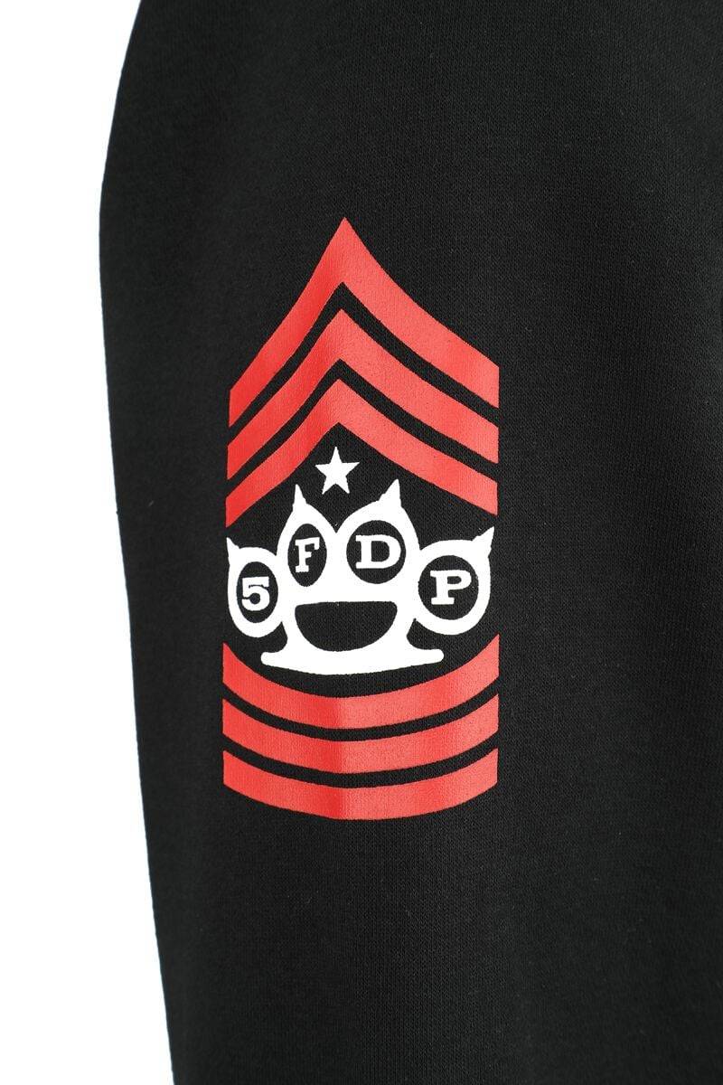 EMP "EMP Signature Collection" Kapuzenpullover schwarz/grau/rot von Five Finger Death Punch Blitzangebot