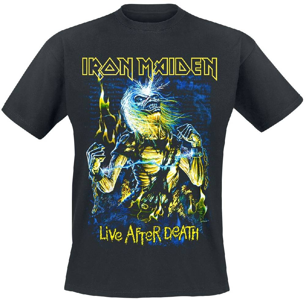 EMP "Live After Death" T-Shirt schwarz von Iron Maiden