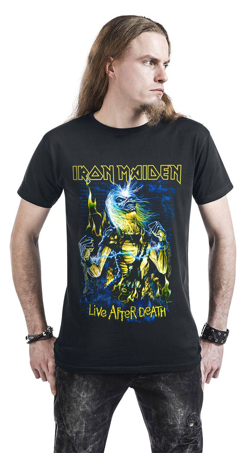 EMP "Live After Death" T-Shirt schwarz von Iron Maiden Neuheiten