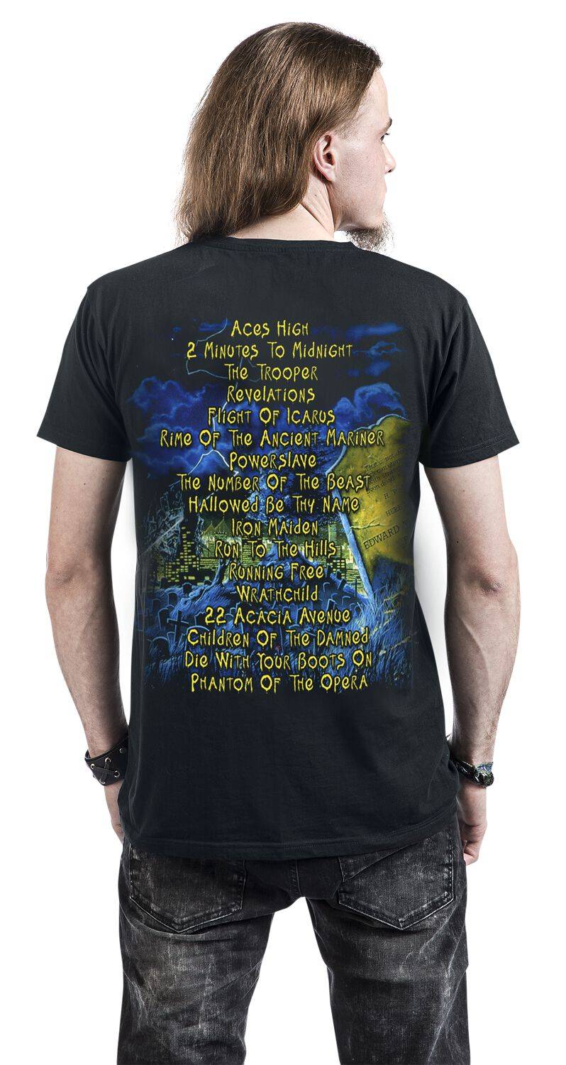 EMP "Live After Death" T-Shirt schwarz von Iron Maiden Neuheiten