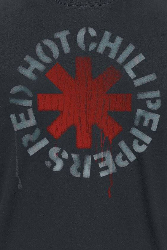 EMP "Stencil Black" T-Shirt schwarz von Red Hot Chili Peppers Räumungsverkauf