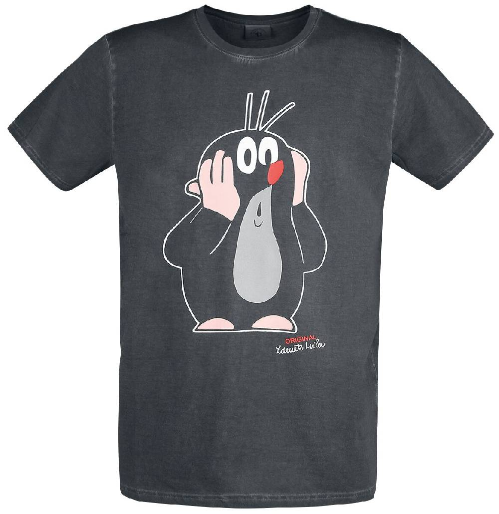 EMP "Oh Oh!" T-Shirt schwarz von Der kleine Maulwurf