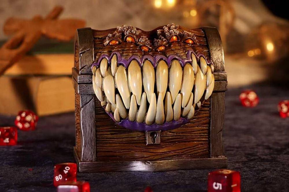 EMP "Mimic Dice Box" Aufbewahrungsbox multicolor von Dungeons and Dragons VIP-Rabatte