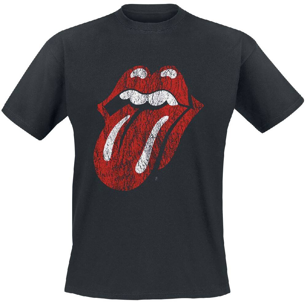 EMP "Classic Tongue" T-Shirt schwarz von The Rolling Stones