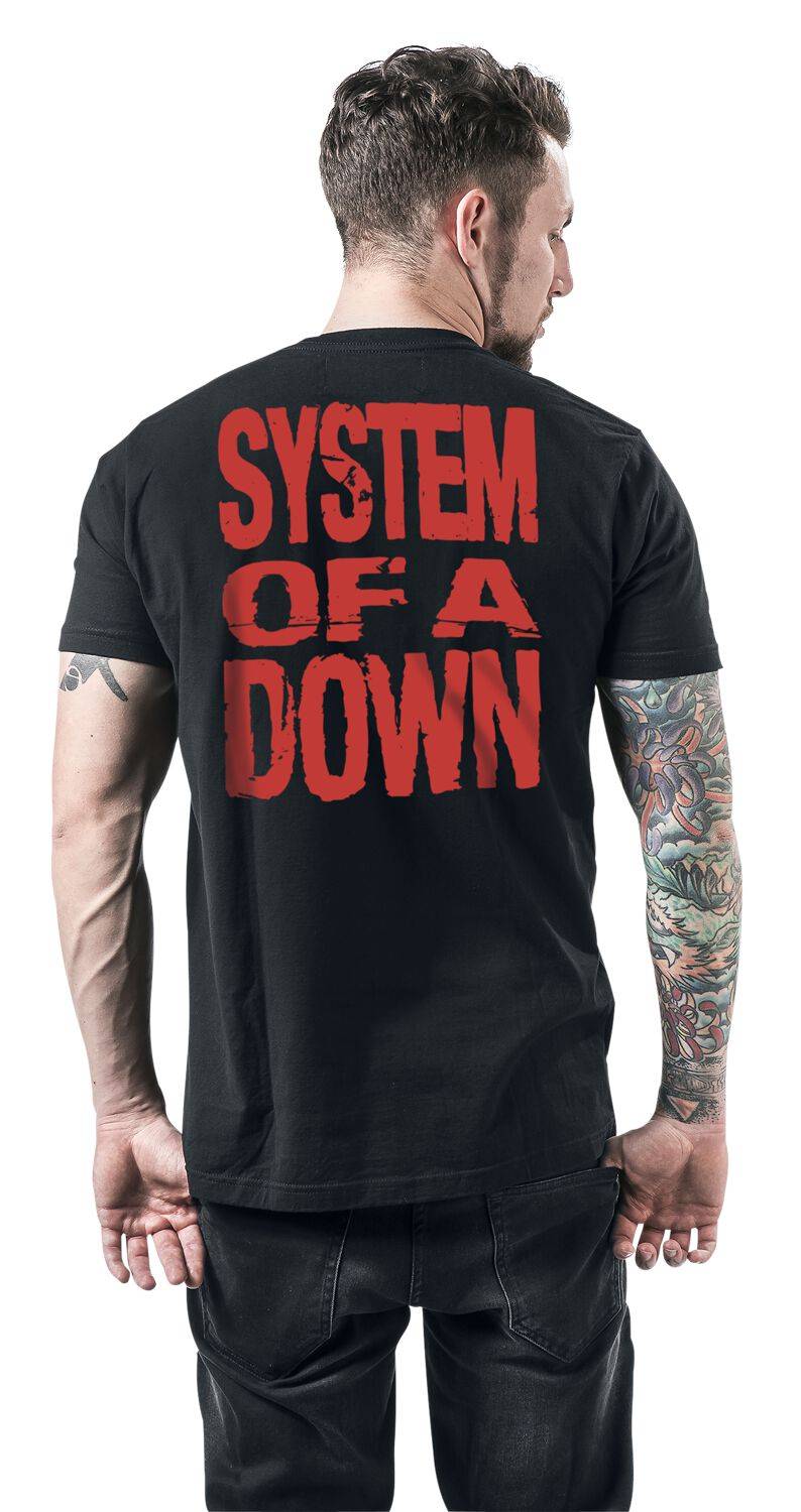 EMP "Sugar" T-Shirt schwarz von System Of A Down Bis zu 60% Rabatt