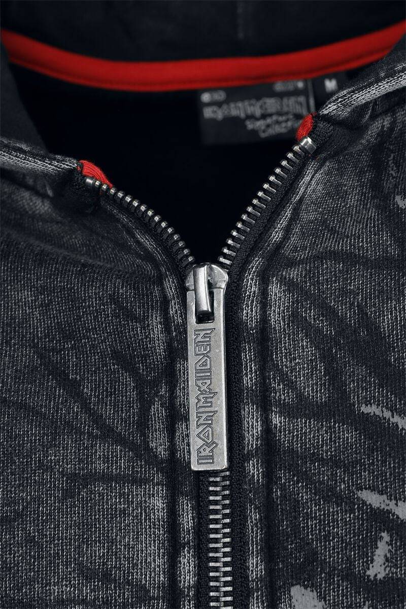 EMP "EMP Signature Collection" Kapuzenjacke grau von Iron Maiden Nur für heute