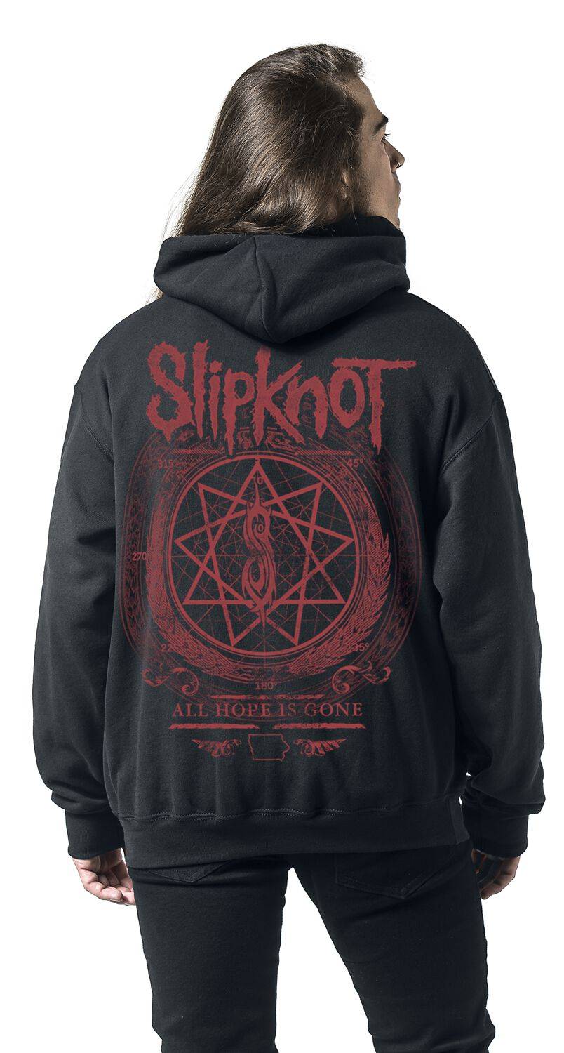 EMP "Blurry" Kapuzenpullover schwarz von Slipknot Discount Store für neue Produkte