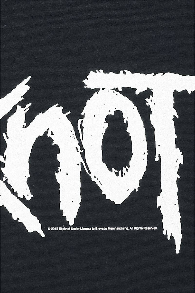 EMP "White Logo" T-Shirt schwarz von Slipknot Super Rabatt