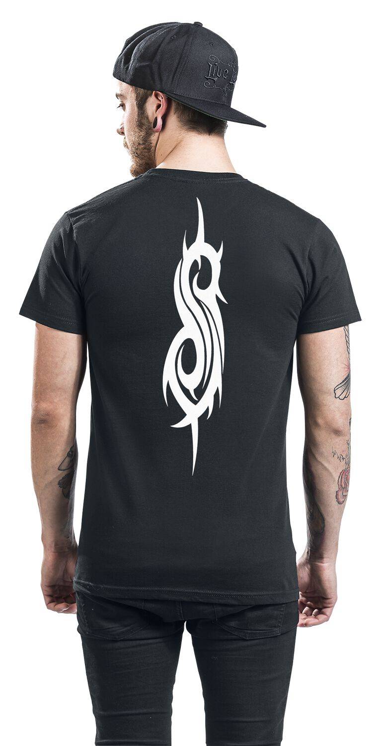 EMP "White Logo" T-Shirt schwarz von Slipknot Super Rabatt