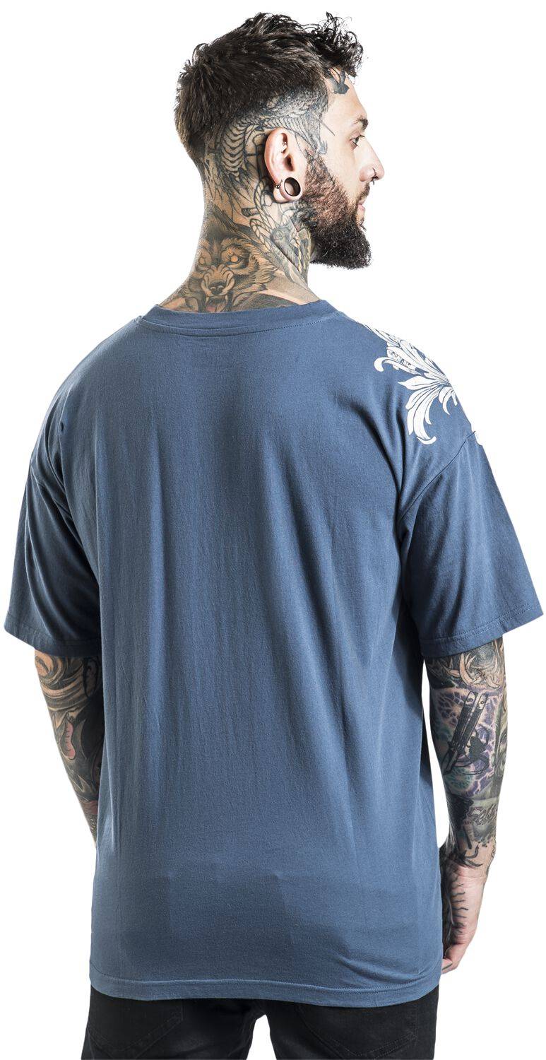 EMP T-Shirt blau von Black Premium by EMP Riesige Rabatte