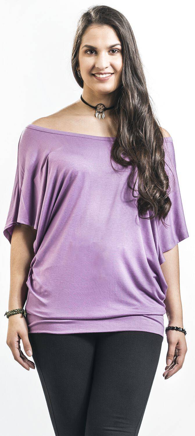 EMP T-Shirt lila von RED by EMP Auslauf