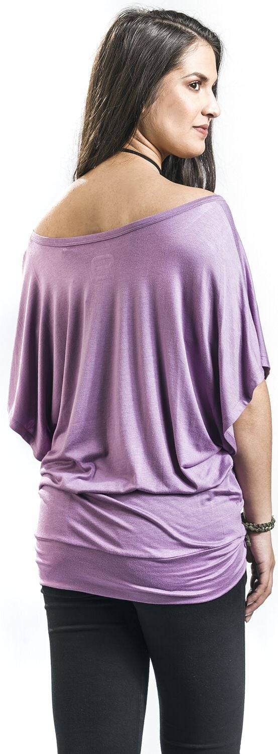 EMP T-Shirt lila von RED by EMP Auslauf