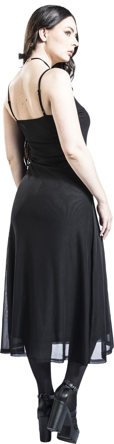 EMP "Araxiel Mesh Dress" Langes Kleid schwarz von Banned Alternative Verkauf