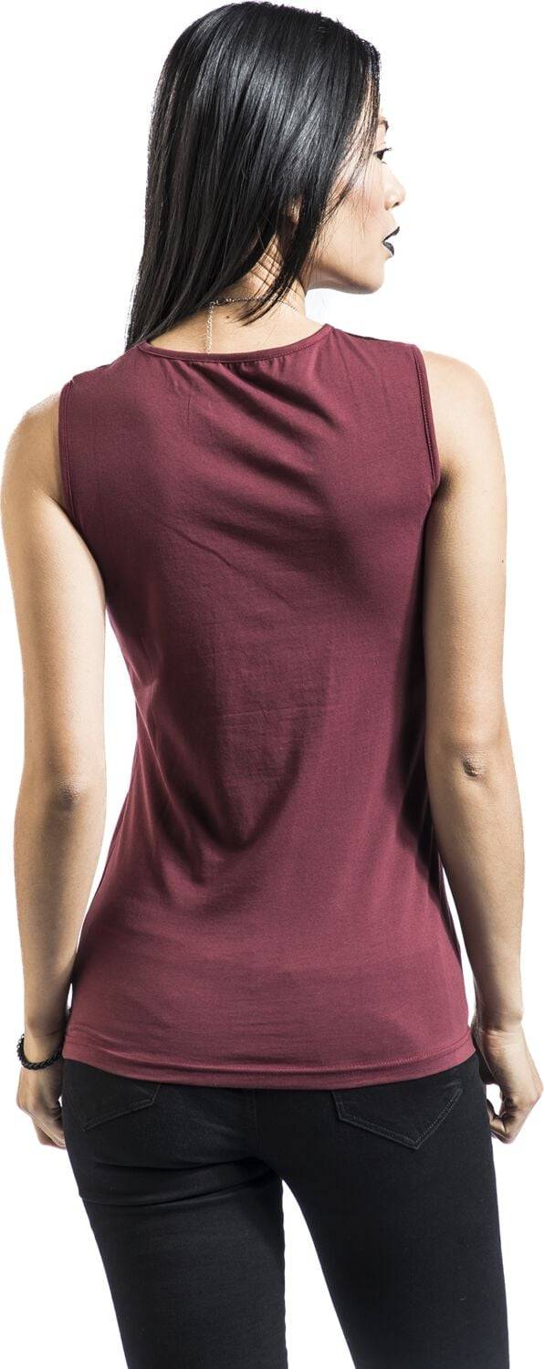 EMP Top rot von Rock Rebel by EMP Limitierter Zeitrabatt