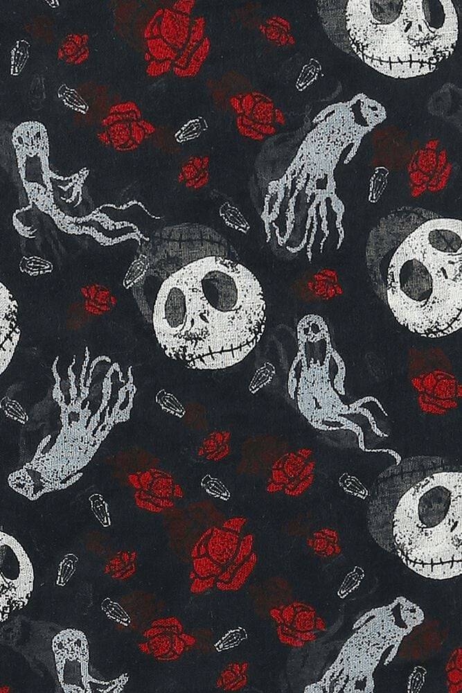 EMP "Jack Skellington - Ghost & Roses" Tuch multicolor von The Nightmare Before Christmas Sonderangebot