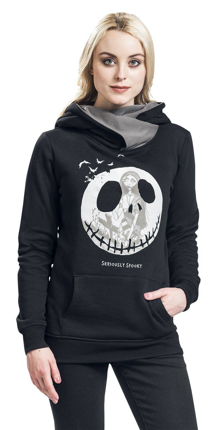 EMP "Jack Skellington & Sally - Seriously Spooky" Kapuzenpullover schwarz/grau von The Nightmare Before Christmas Rabatt
