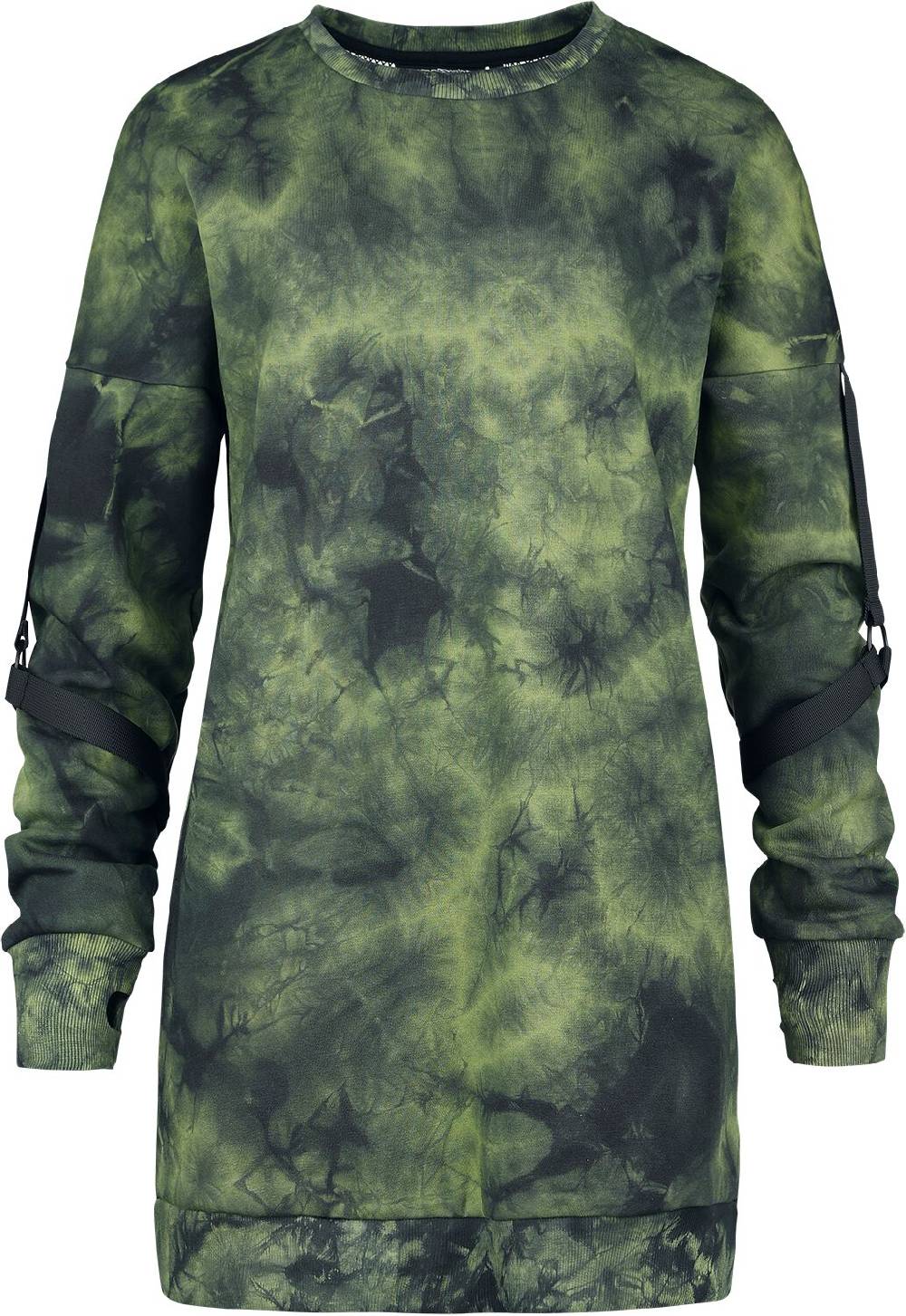 EMP "Kami Jumper" Sweatshirt schwarz/grün von Poizen Industries