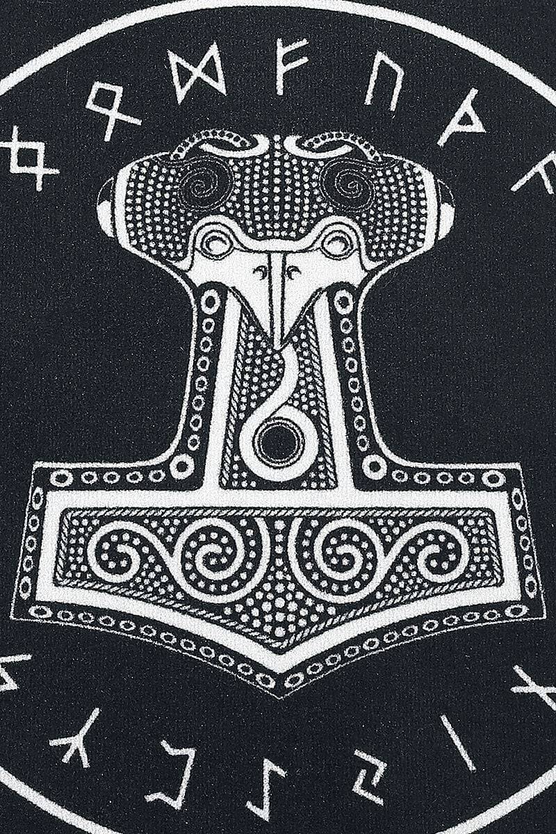 EMP "Thor's Hammer" Teppich schwarz von Thor's Hammer Osterangebot