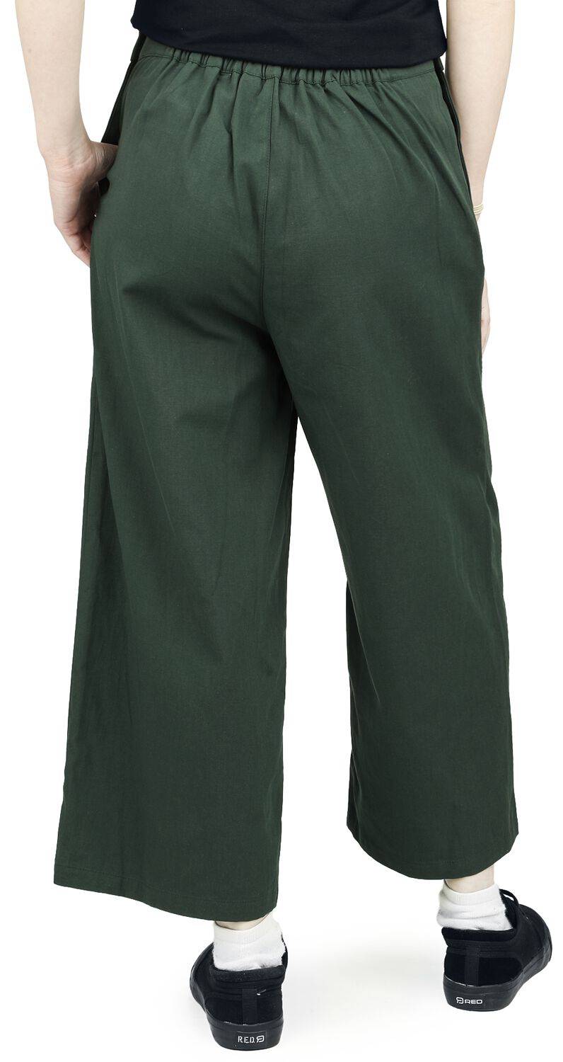 EMP "Pretty Perfect Trousers" Stoffhose grün von Banned Retro Große Rabatte