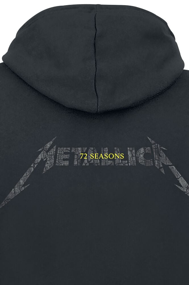 EMP "Charred 72 (M72)" Kapuzenpullover schwarz von Metallica VIP-Rabatte