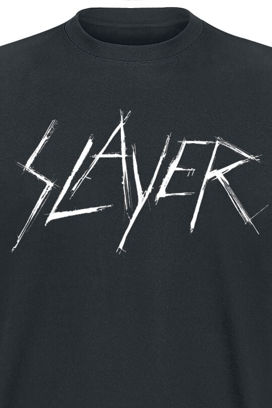 EMP "Scratchy Logo" T-Shirt schwarz von Slayer Tiefpreis