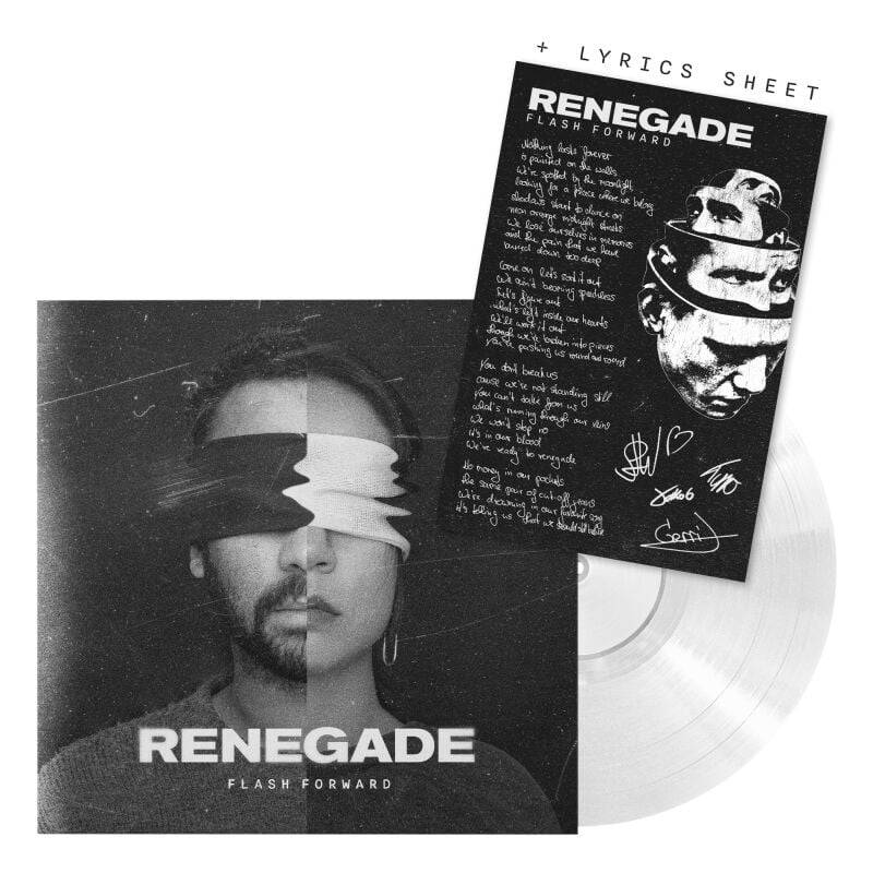 EMP "Renegade (inkl. signiertem Lyricsheet)" LP von Flash Forward