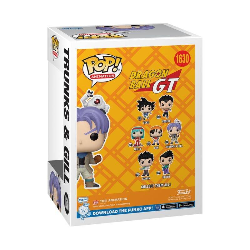 EMP "GT - Trunks & Gill Vinyl Figur 1630" Funko Pop! multicolor von Dragon Ball Meist gekauft