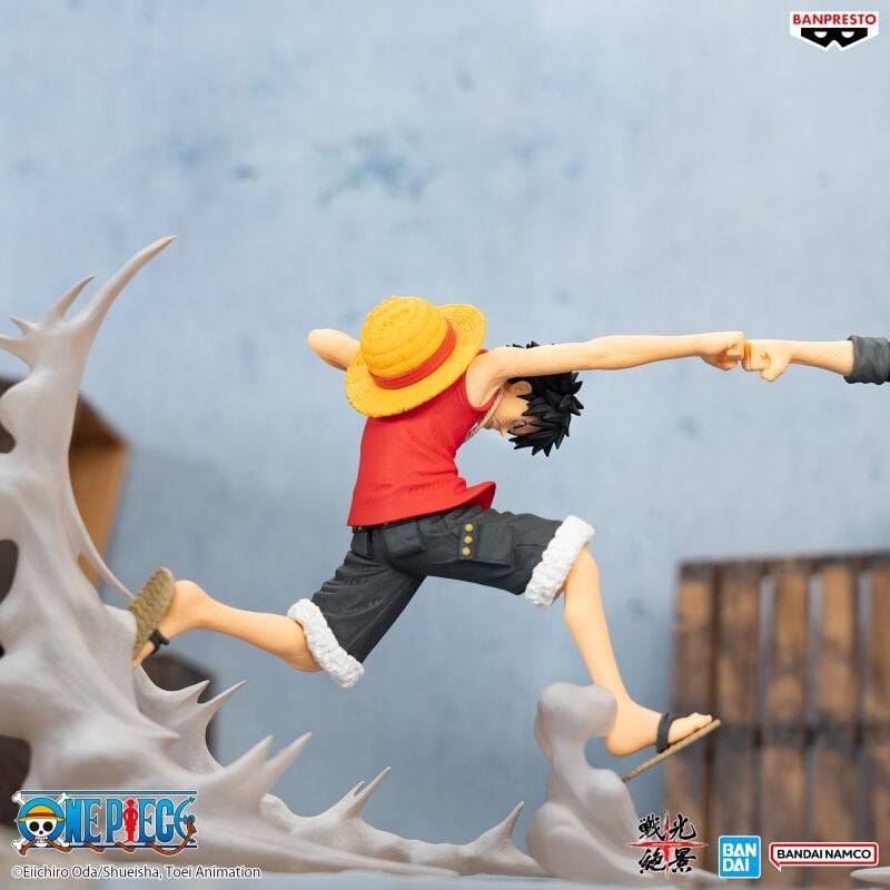 EMP "Banpresto - Monkey D. Luffy (Senkozekkei)" Sammelfiguren multicolor von One Piece Begrenztes Angebot