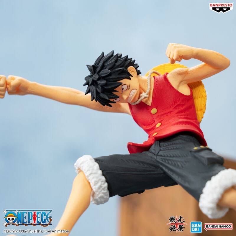 EMP "Banpresto - Monkey D. Luffy (Senkozekkei)" Sammelfiguren multicolor von One Piece Begrenztes Angebot