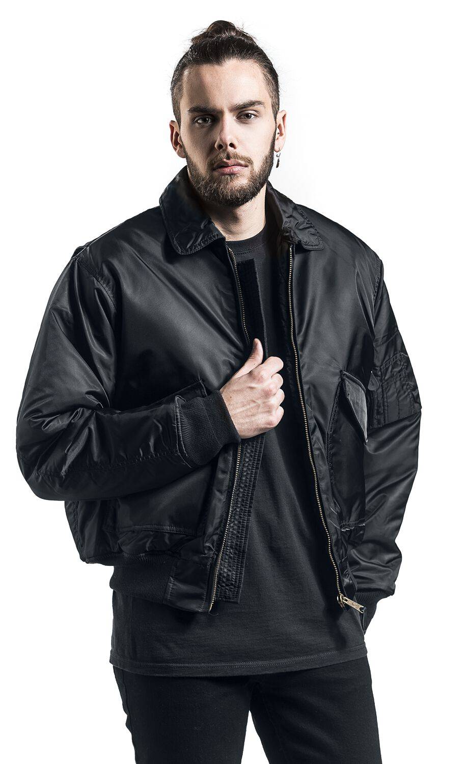 EMP "CWU Jacke" Übergangsjacke schwarz von Brandit Online Shopping