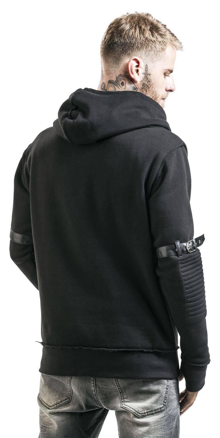 EMP "Voyage Hood" Kapuzenpullover schwarz von Vixxsin Cyber Monday