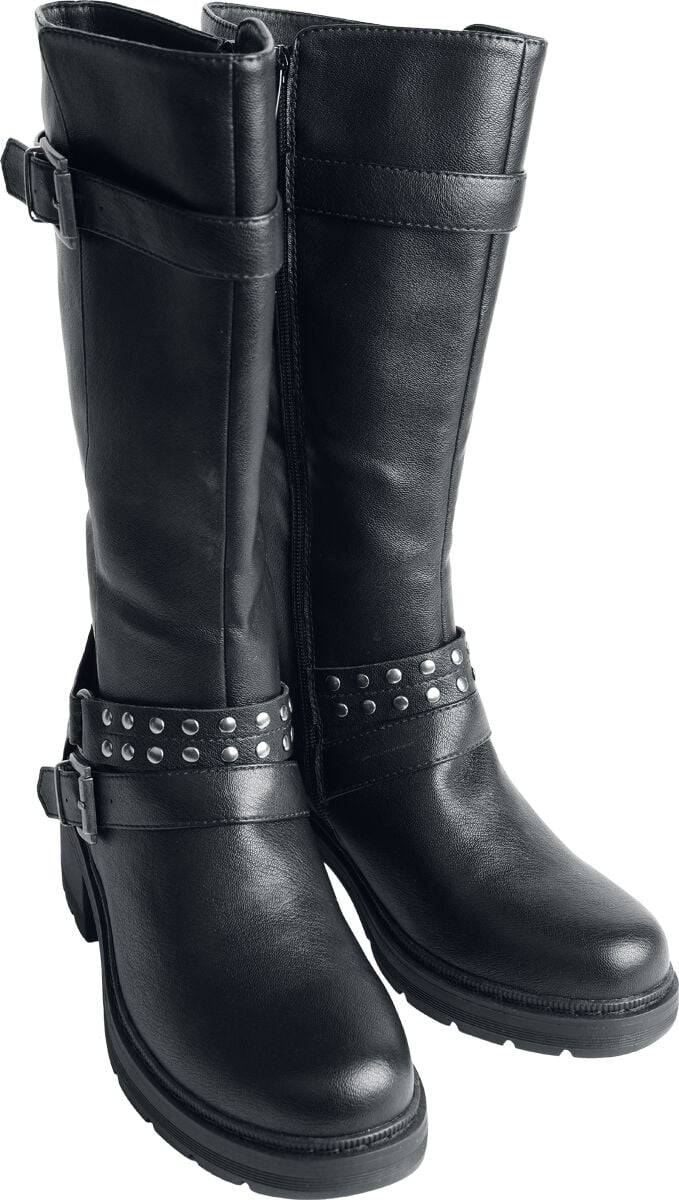 EMP Stiefel schwarz von Gothicana by EMP