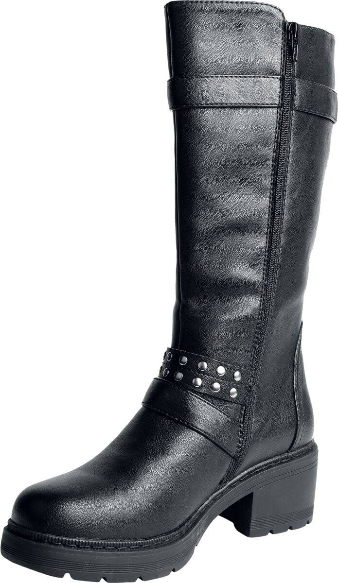 EMP Stiefel schwarz von Gothicana by EMP Weihnachtsangebot