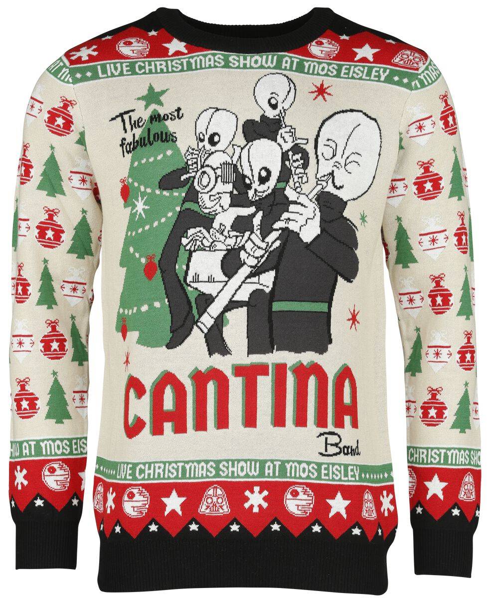 EMP "Cantina Band" Weihnachtspullover multicolor von Star Wars