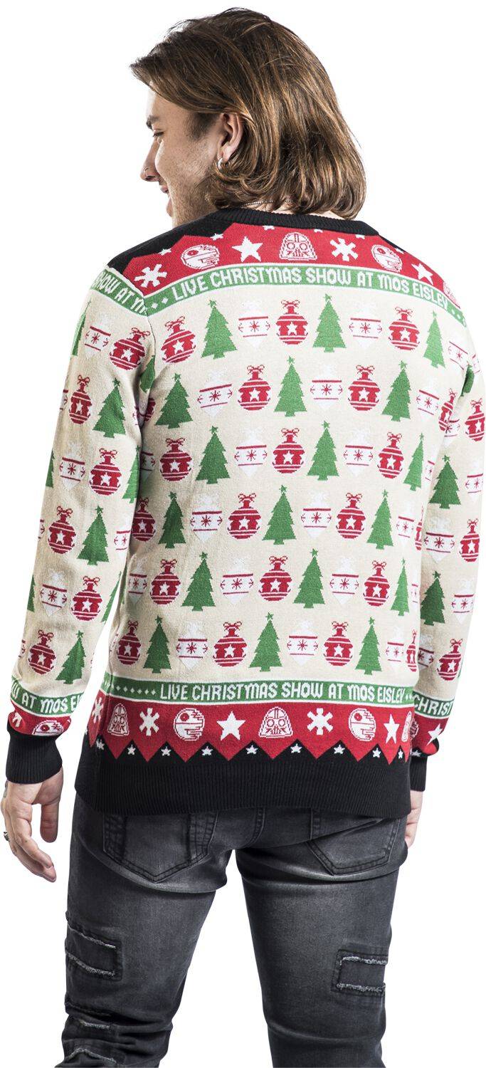 EMP "Cantina Band" Weihnachtspullover multicolor von Star Wars Lagerräumung