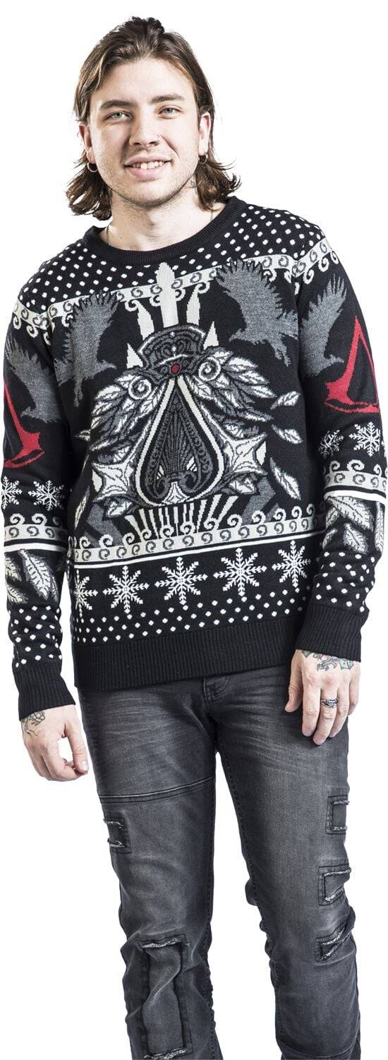 EMP "Emblem" Weihnachtspullover multicolor von Assassin's Creed Top Angebot