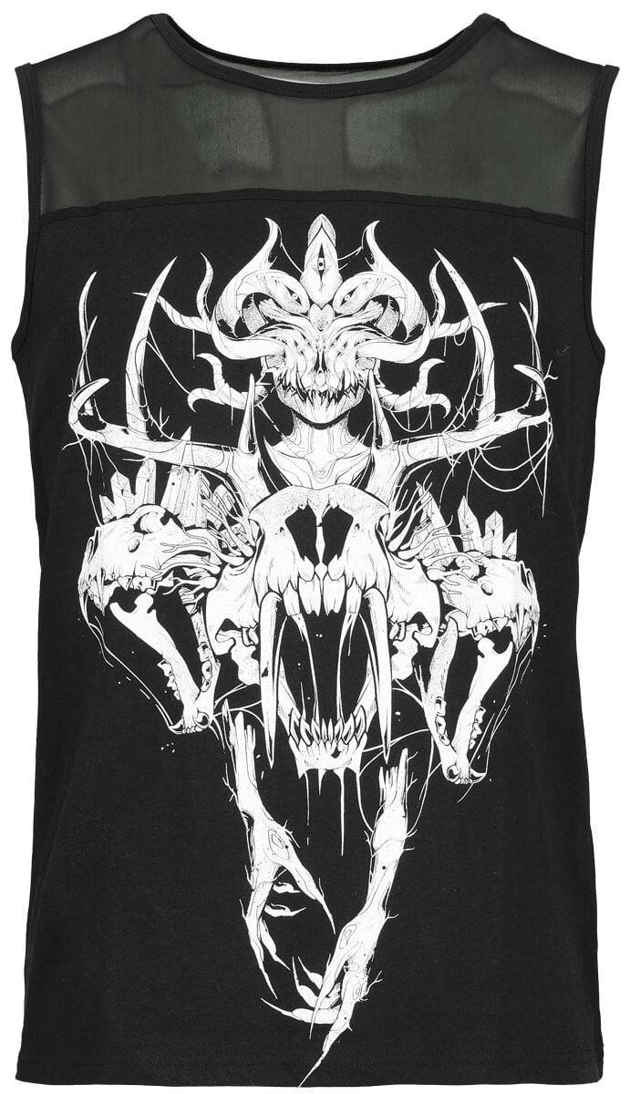 EMP Tank-Top schwarz von Gothicana by EMP