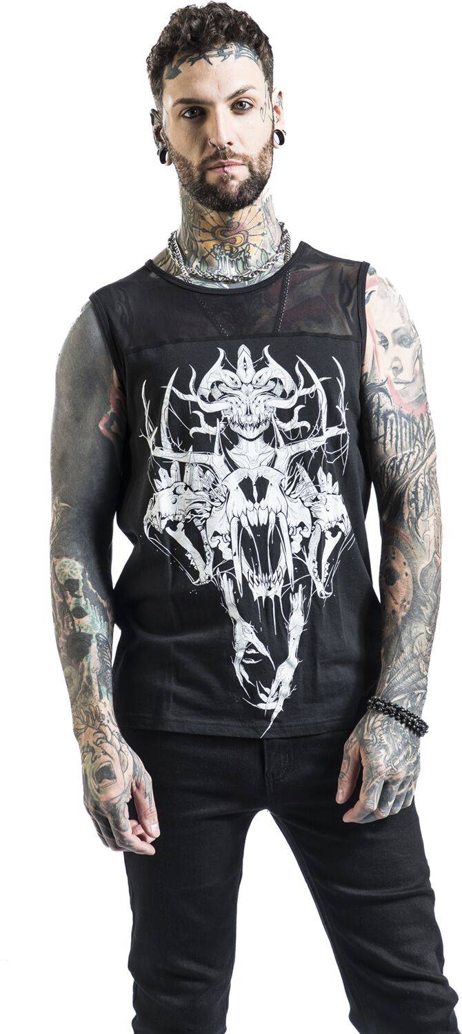 EMP Tank-Top schwarz von Gothicana by EMP Neueste Stile