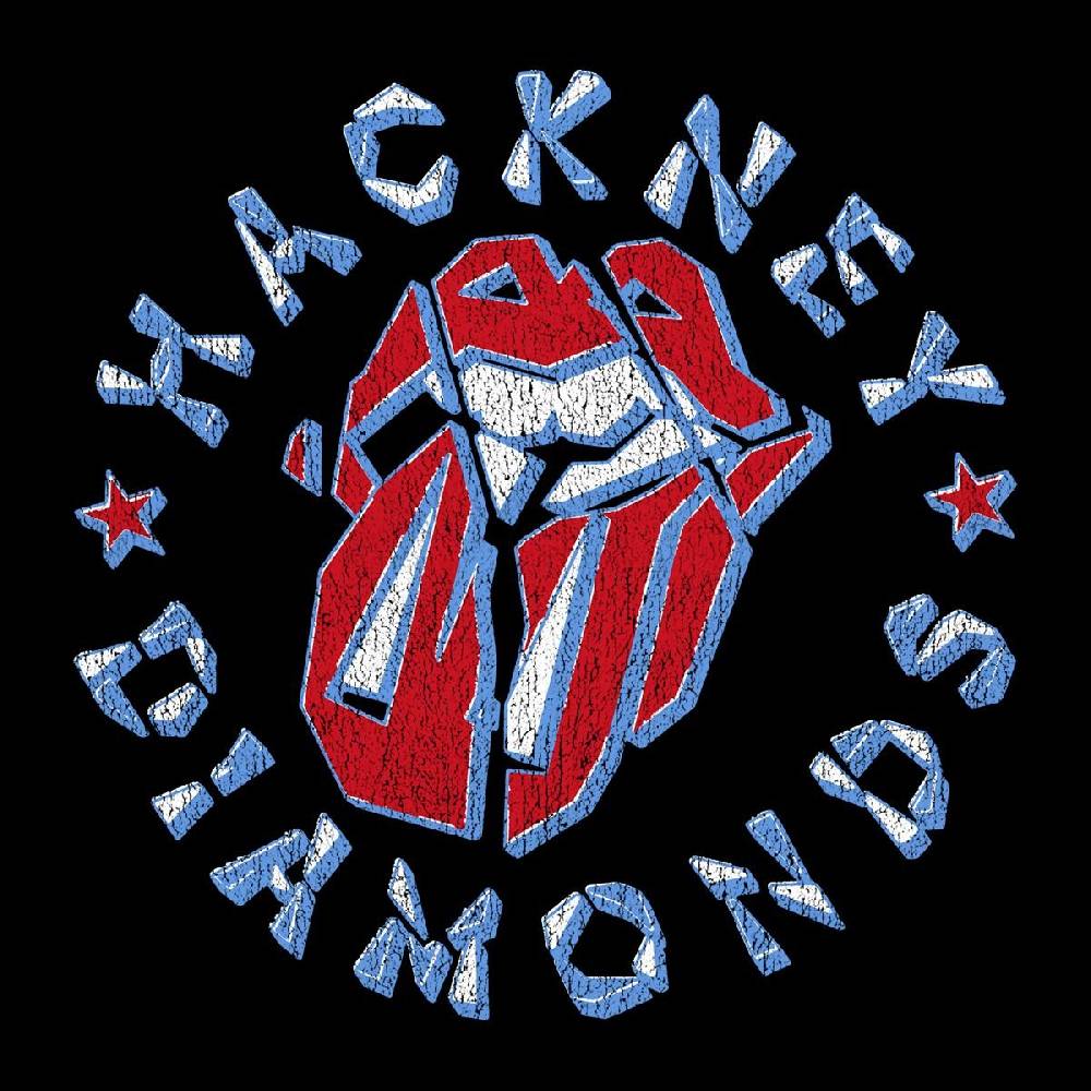 EMP "Hackney Diamonds Circle Tongue" T-Shirt schwarz von The Rolling Stones 2025