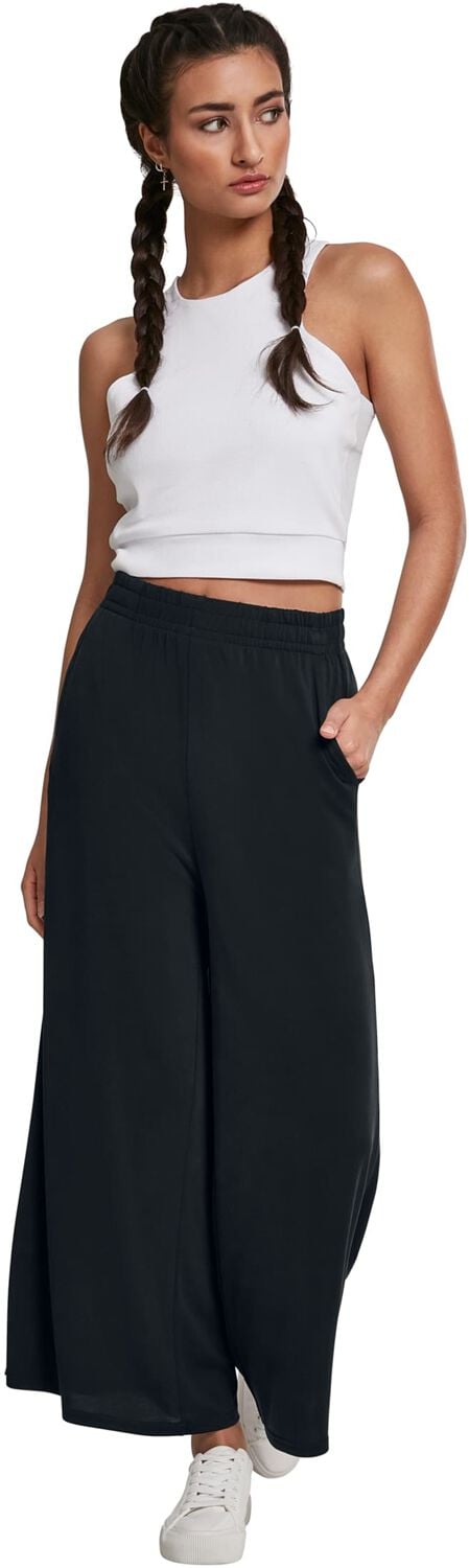 EMP "Ladies Modal Culotte" Stoffhose schwarz von Urban Classics Schlussverkauf
